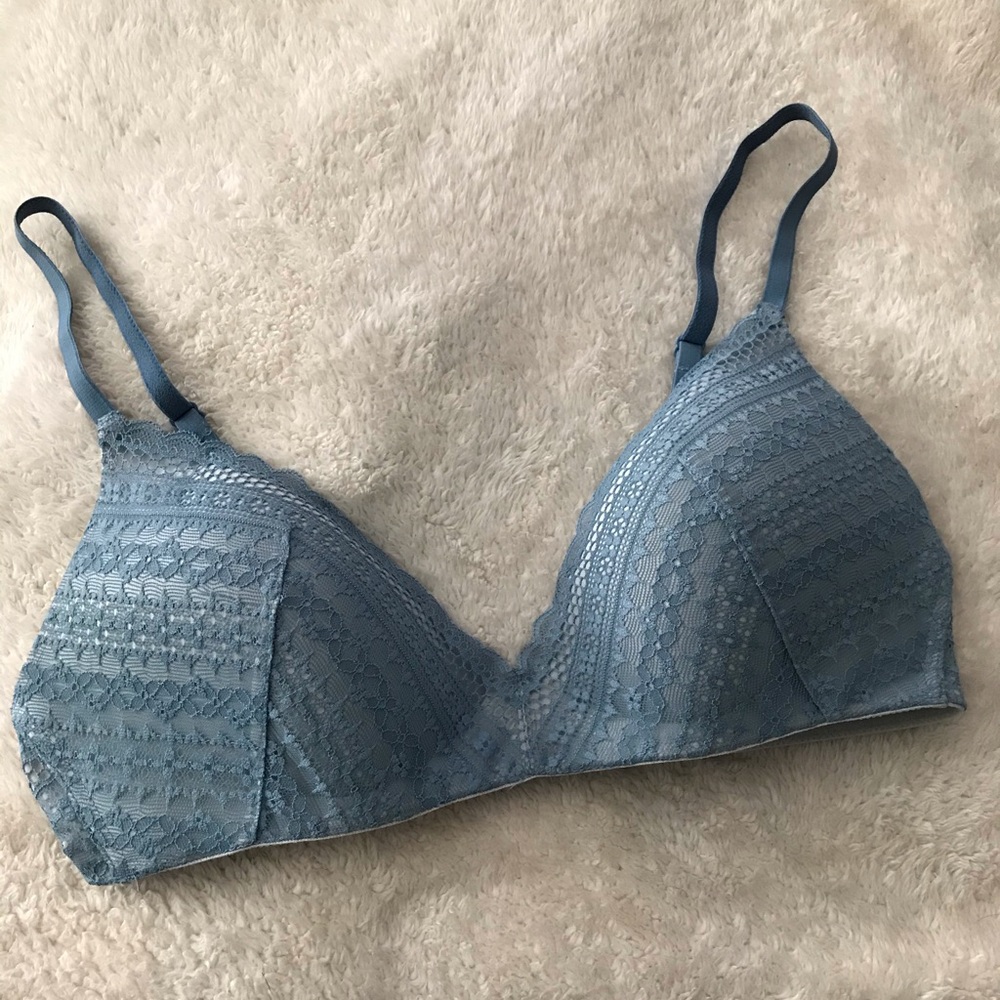 Blue Lace Wireless Everyday Bra